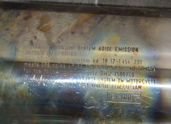 Auspuff BMW K 75