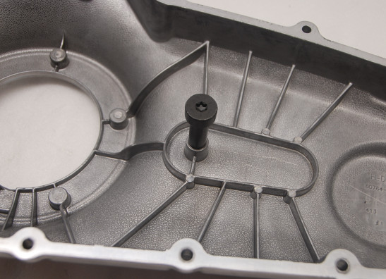 Crankcase cover Clutch side Harley Davidson Softtail