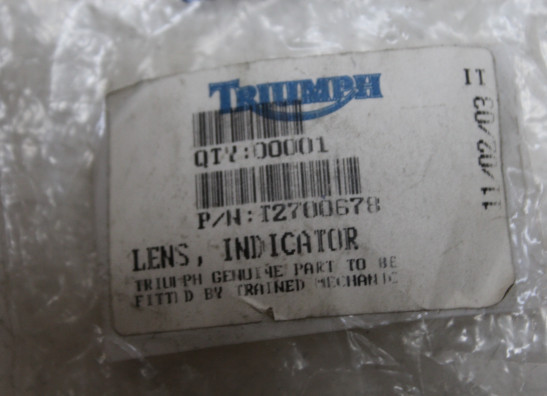 Knipperlicht Triumph Daytona 600