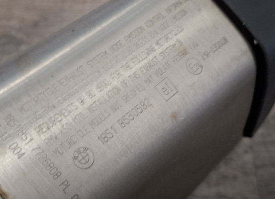 Uitlaat BMW R 1200 GS LC Adventure