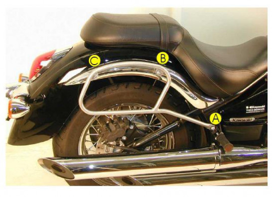 Kofferbeugel set Kawasaki VN 900