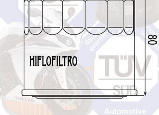 Olfilter Honda VF 1000 R