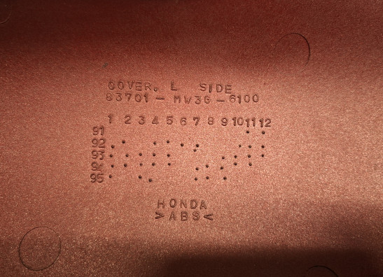 Linker zijkuip klein Honda CB 750 