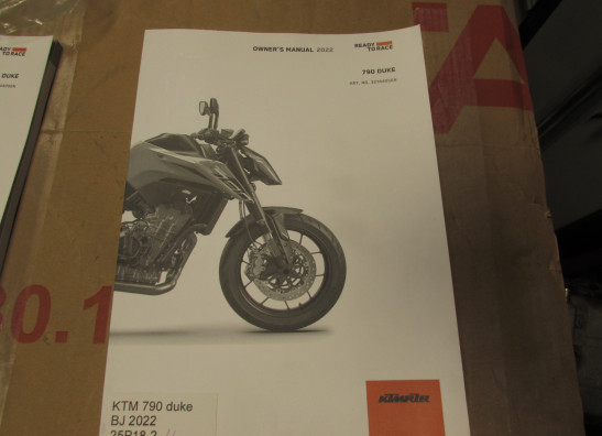 Instructieboekje KTM 790 Duke