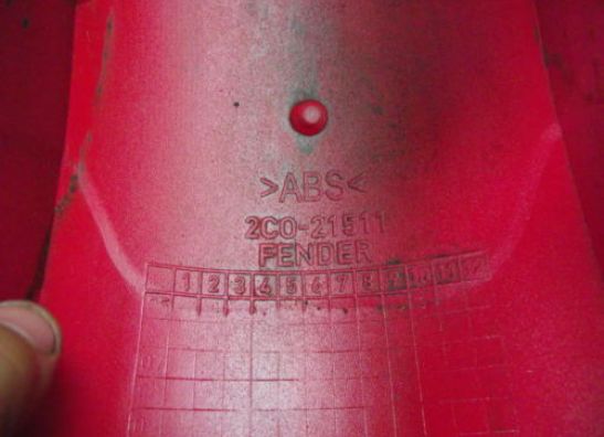 Voorspatbord Yamaha YZF R6