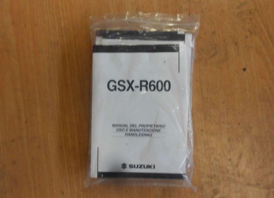 Instructieboekje Suzuki GSX R 600