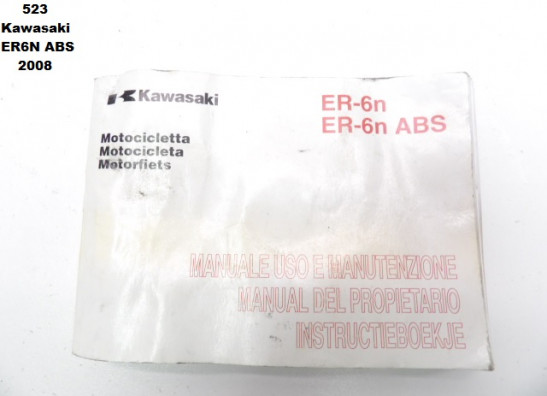 Instructieboekje Kawasaki ER 6