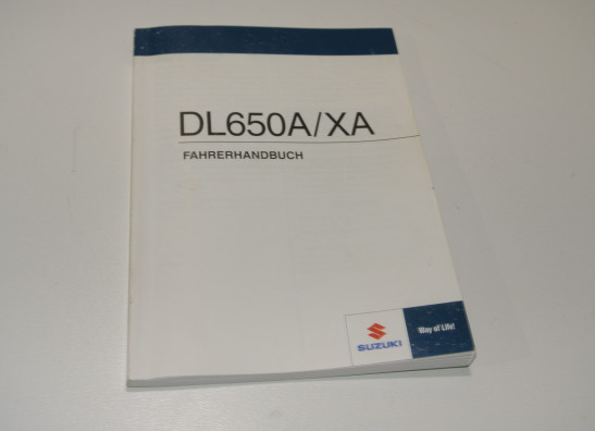 Fahrerhandbuch Suzuki DL 650 V STROM