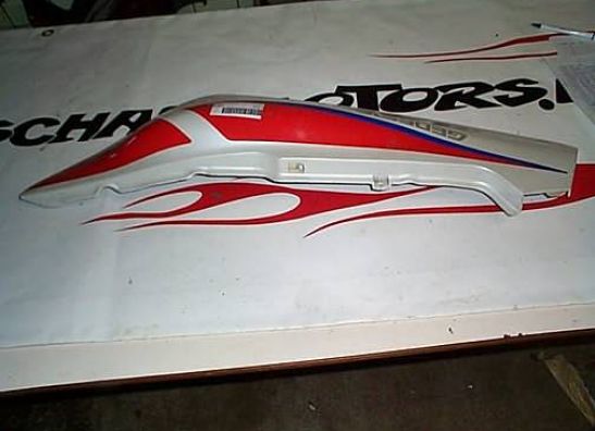 Rechter achterkant Yamaha FZR 600