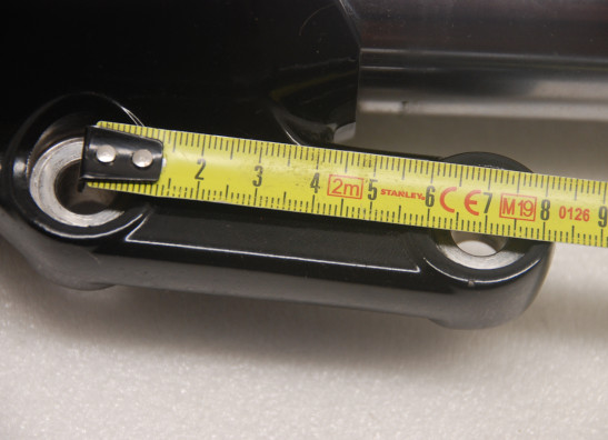 Voorpoot binnen Harley Davidson Softtail