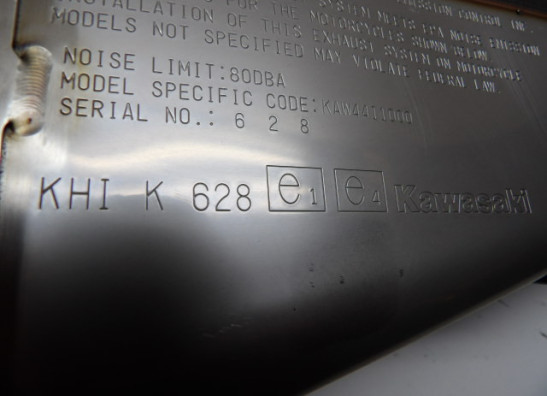 Auspuff Kawasaki Z 1000