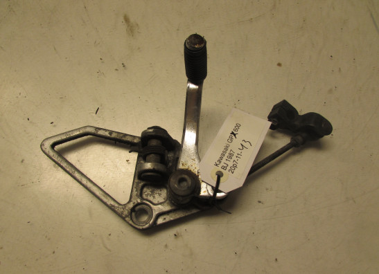 Main step holder left Kawasaki GPX 600