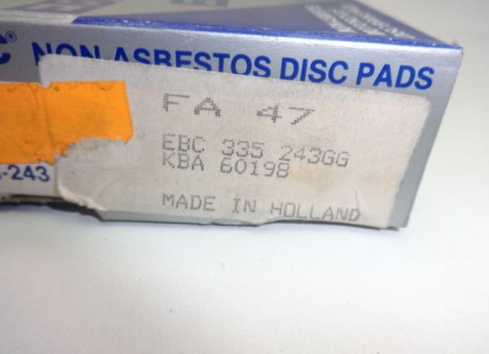 Bremsbeläge hinten Ducati Monster 800