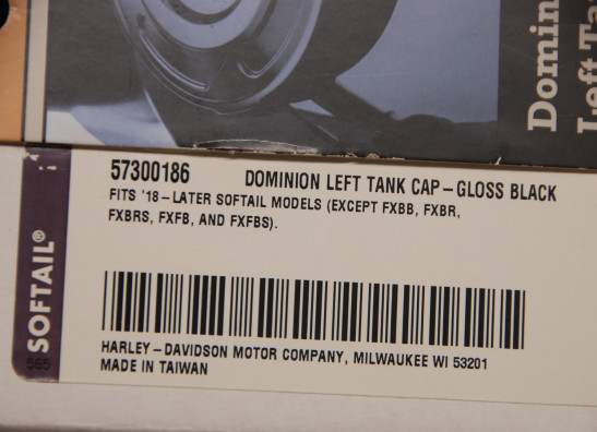 Tankdop Harley Davidson Softtail