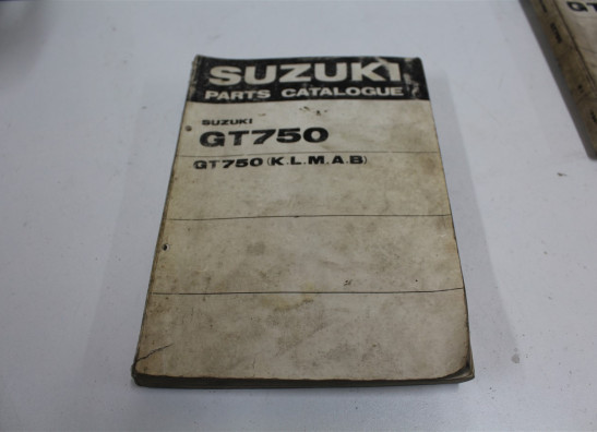 Onderdelenboek Suzuki GT 750