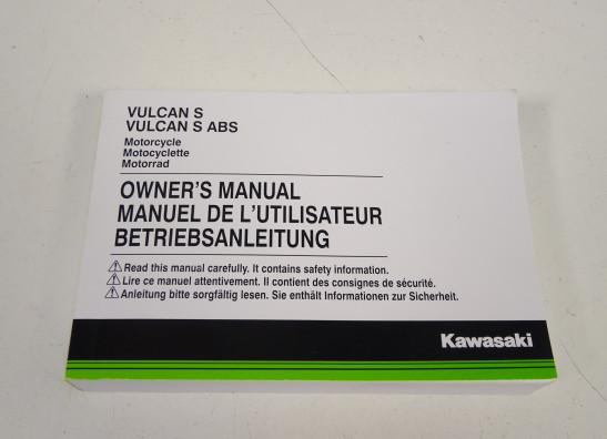 Instructieboekje Kawasaki 650 Vulcan S