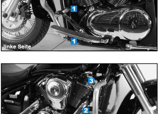 Engine Guard Kawasaki VN 900