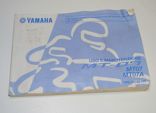 Instructieboekje Yamaha MT 07