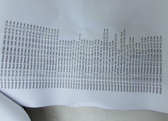 Bremshebel Honda Overige Honda