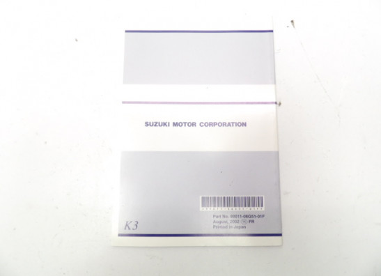 Instructieboekje Suzuki DL 1000 V STROM