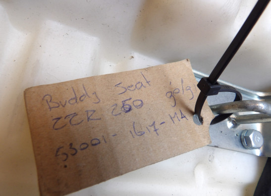 Seat Kawasaki ZZR 250