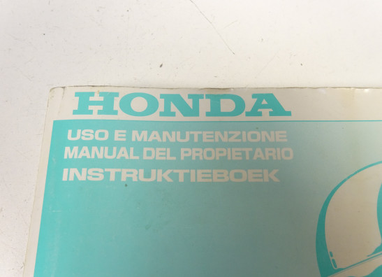 Instructieboekje Honda CBR 600 F