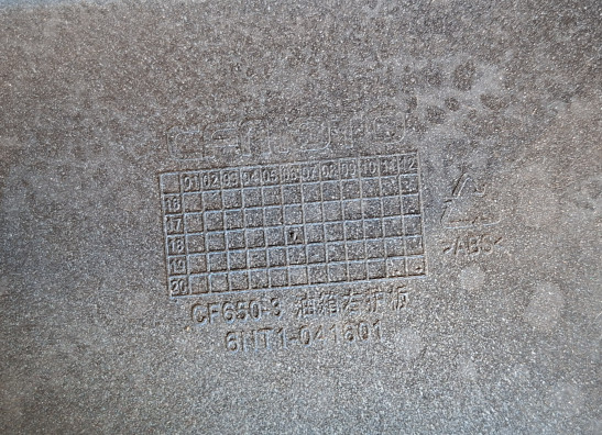 Seitenverkleidung rechts CFMoto 650 MT