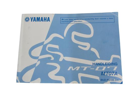 Instructieboekje Yamaha MT 07