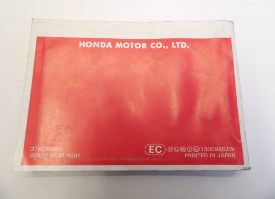Fahrerhandbuch Honda Overige Honda