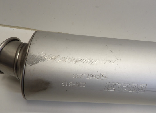 Uitlaat Ducati monster 900