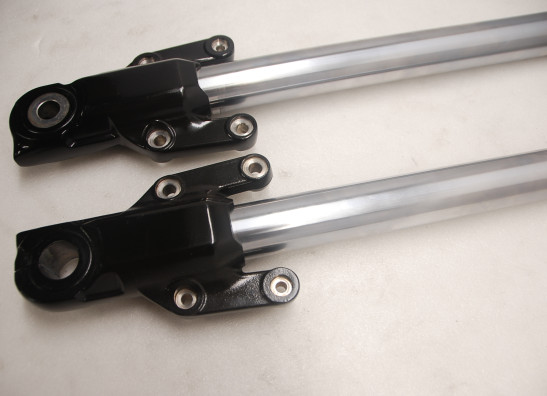 Voorpoot binnen Harley Davidson Softtail