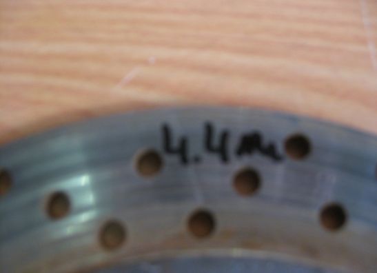 Achterremschijf Yamaha BT 1100