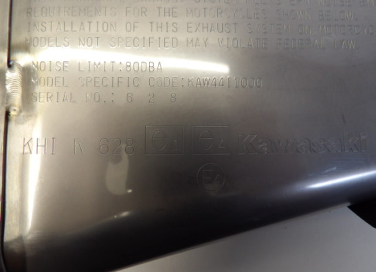 Muffler Kawasaki Z 1000 Sx