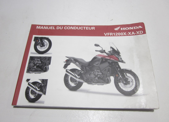 Manual de instrucciones Honda VFR 1200 X Crosstourer