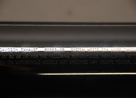 Sports exhaust Harley Davidson Dyna