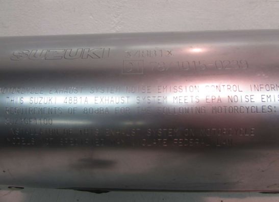 Muffler Suzuki GSX F 1100