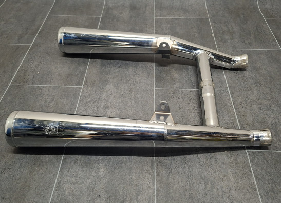 Uitlaat Moto Guzzi V35 V50 V65