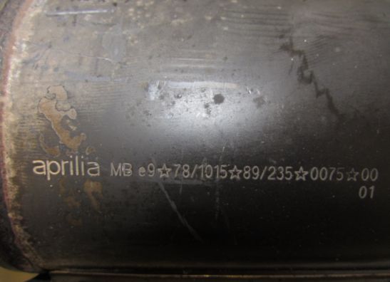 Auspuff Aprilia Overige aprilia