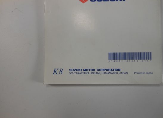 Manuel Suzuki GSX R 600