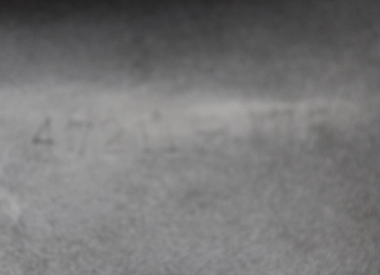 Linker achterkant Suzuki GSX R 750