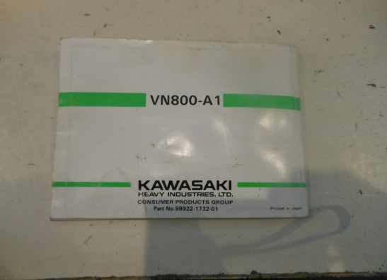 Fahrerhandbuch Kawasaki VN 800
