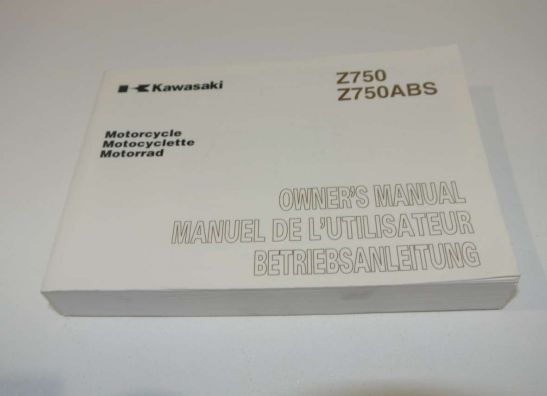Instructieboekje Kawasaki Z 750