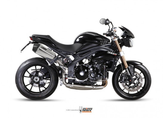 Uitlaat Triumph Speed Triple 1050
