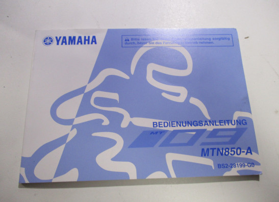 Fahrerhandbuch Yamaha MT 09