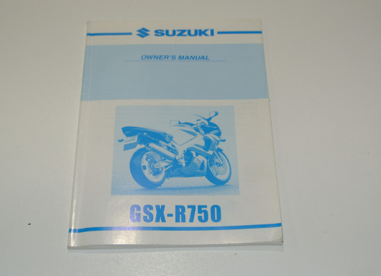 Instructieboekje Suzuki GSX R 750