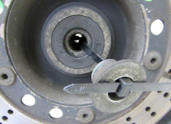 Rear wheel complete Kawasaki GPZ 1100