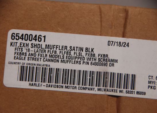 Uitlaatbochten Harley Davidson Softtail