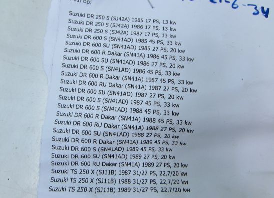 Remhandle Suzuki Overige Suzuki