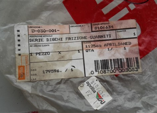 Clutch Aprilia RSV 1000