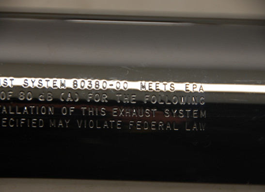 Uitlaat Harley Davidson Softtail